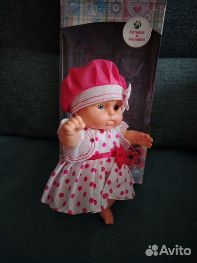 Кукла пупс новая