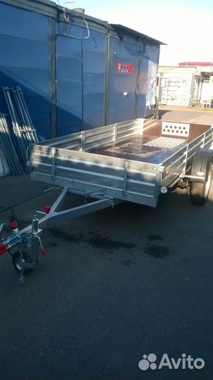 Автоприцеп мзса 817711 с хомутом опорного колеса Е