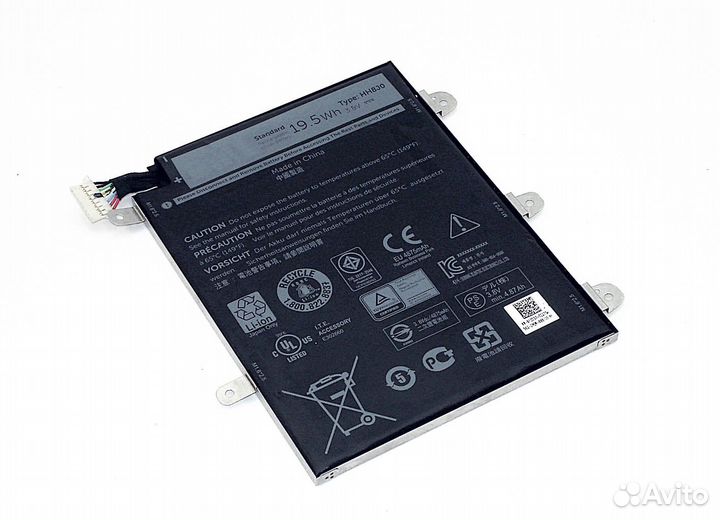 АКБ WXR8J для Dell Venue 8 Pro 5855 3.8V 5190mAh