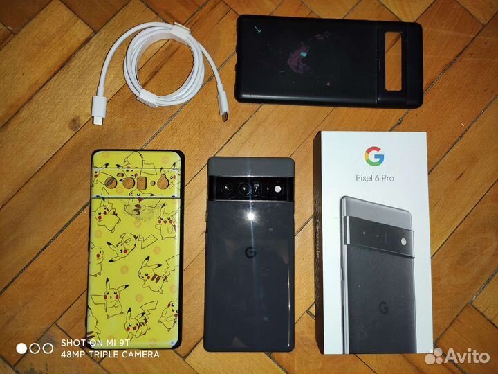 Google pixel 6pro разбита матрица экрана