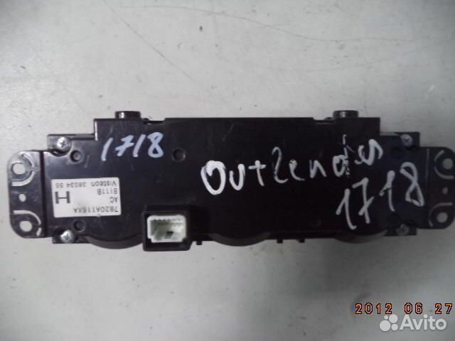 Переключатель отопителя Mitsubishi Outlander XL 78