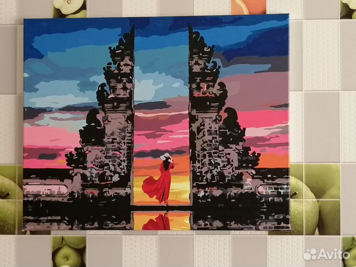 Картина по номерам готовая