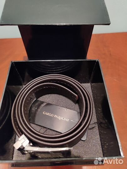 Мужской кожаный ремень Carlo Pazolini оригинал