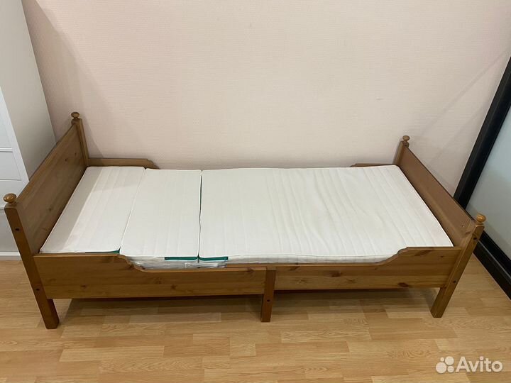 Детская растущая кровать IKEA