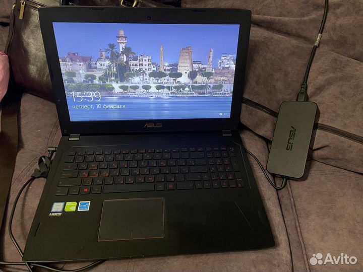 Игровой Asus fx502vm-DM105T в идеале