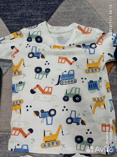 Пакет вещей на мальчика,рост 86-92