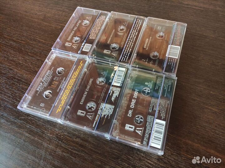 Аудиокассеты Eminem Dr Dre Каста Pulp Fiction