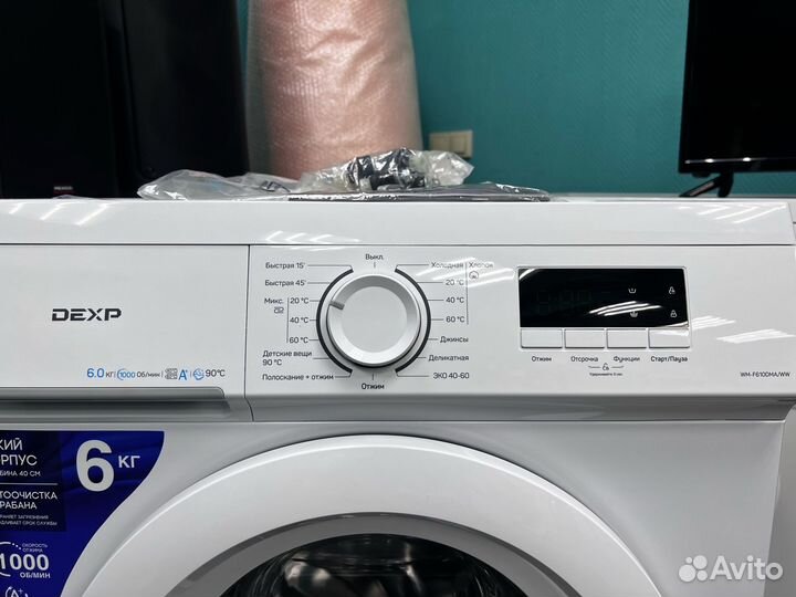 Стиральная машина dexp WM-F610DMA/WW (2022)