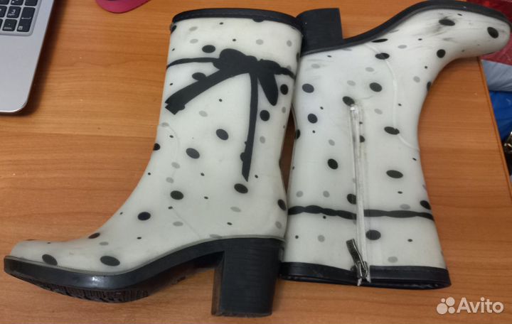 Детские резиновые сапоги 35 размер