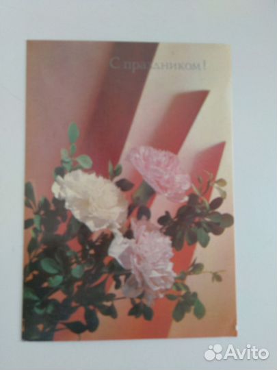 Открытки СССР чистые