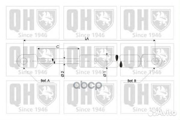 128777 quinton hazell газовая пружина 128777