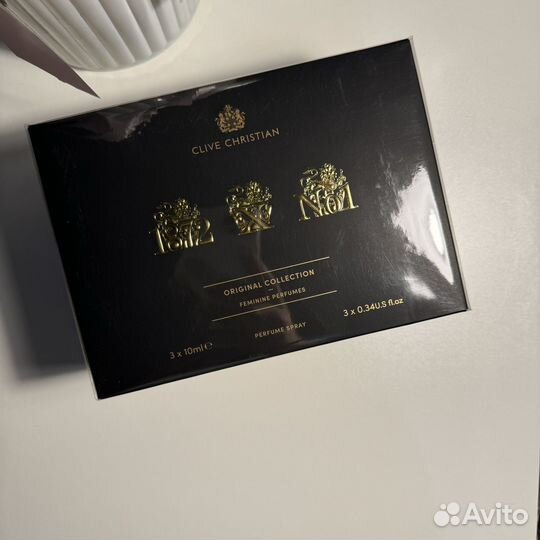 Clive Christian lady set feminine 3*10ml