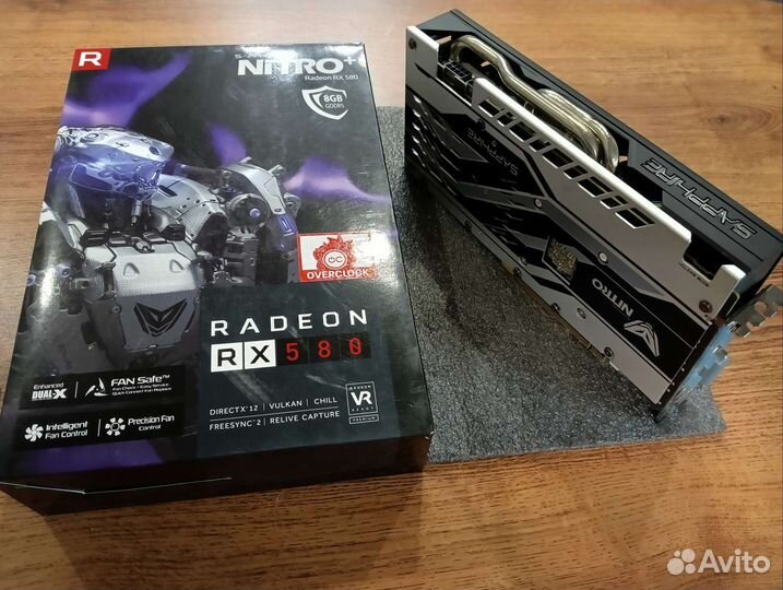 Видеокарта Sapphire AMD Radeon RX 580