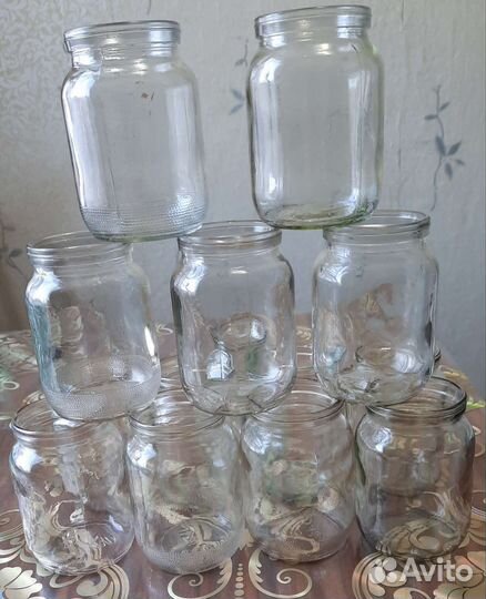 Стеклянные баночки
