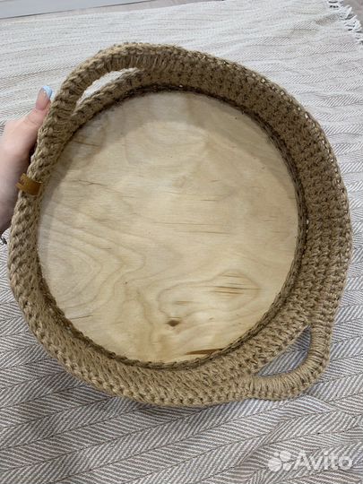Поднос деревянный
