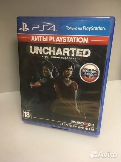 PS4 Uncharted The Lost Legacy Утраченное наследие