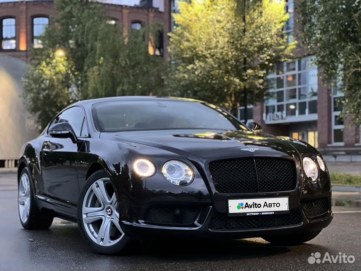 Bentley Continental GT 4.0 AT, 2012, 86 000 км