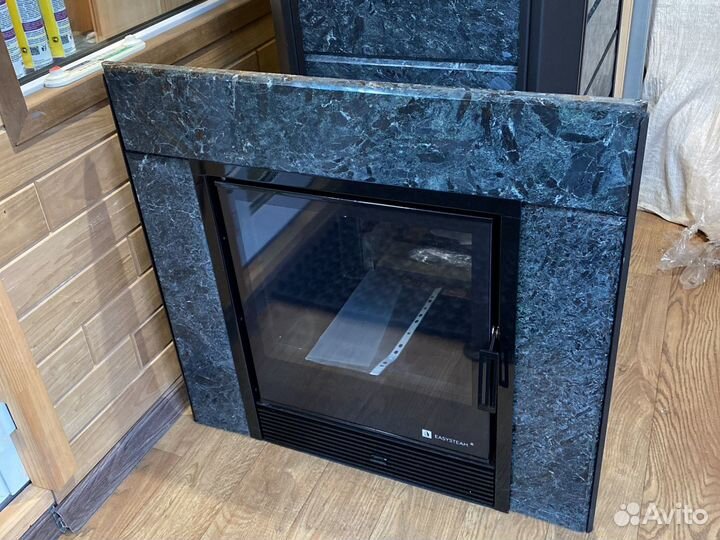 Печь для бани на газу EasySteam Ялта 15 в камне