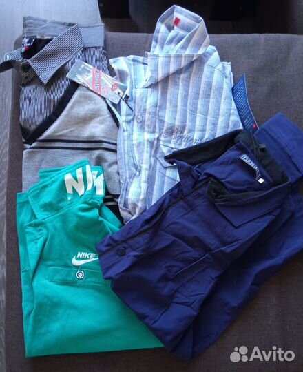 Мужская новая одежда пакетом 50 размер