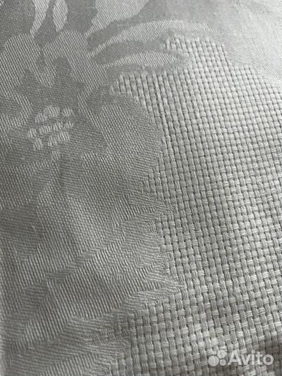 Скатерть СССР белая. Раз. 152на 195