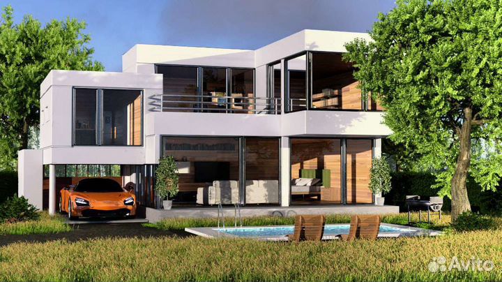 3D визуализация интерьера и экстерьера