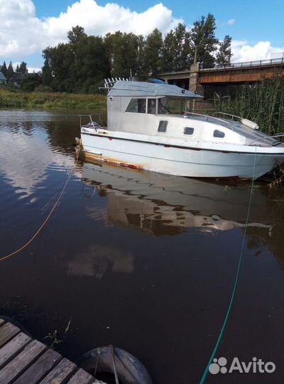 Катер + honda 130