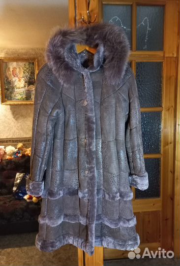 Дубленка, размер S
