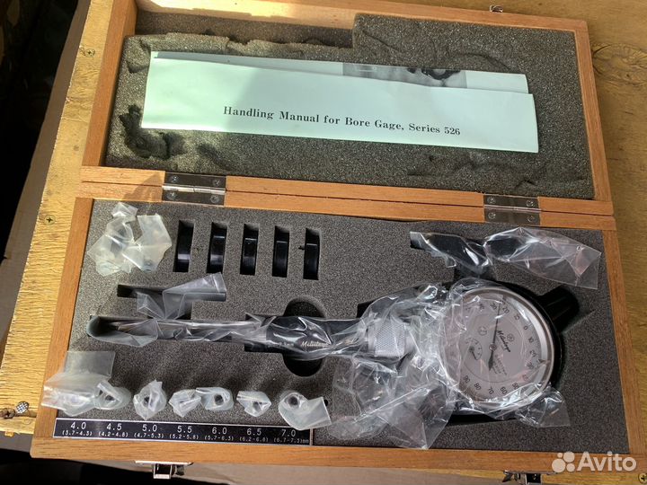 Коллекция. Mitutoyo нутромеры. Новые и бу