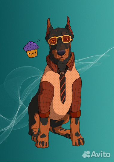 Портрет собаки