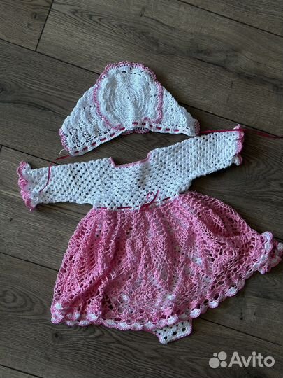 Вязаные детские вещи ручной работы