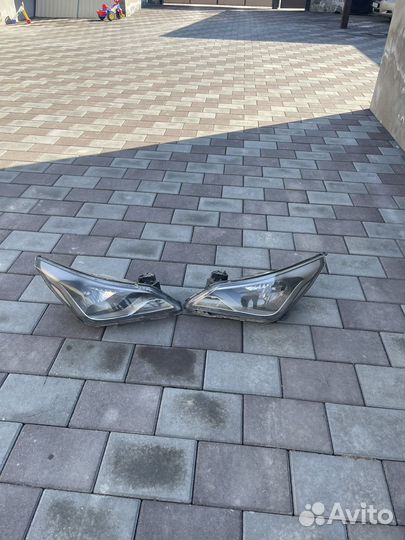 Передние фары на hyundai solaris рестайлинг