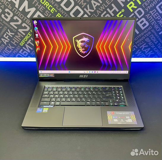 MSI Titan GT77 RTX3080ti-175w/i9-12900HX/64/2