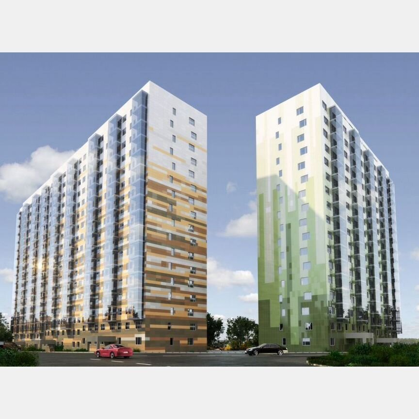 1-к. квартира, 40,9 м², 11/17 эт.