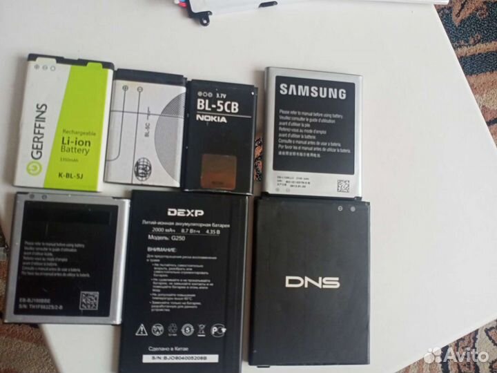 Батареи для телефонов