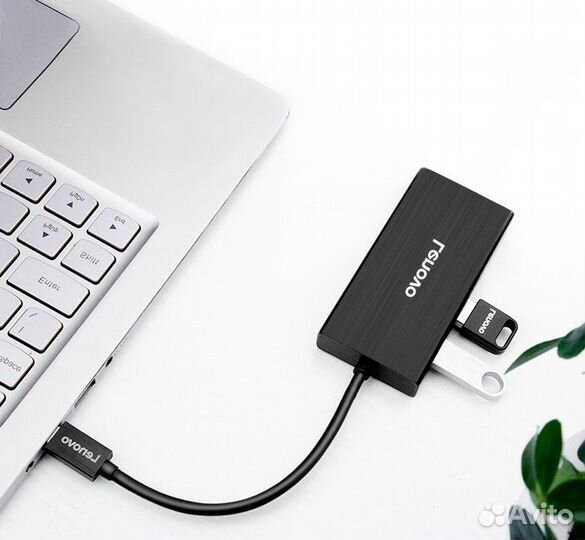 Lenovo Hub Type-c (3*USB 3.0 + LAN)