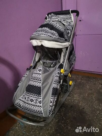 Санки-коляска