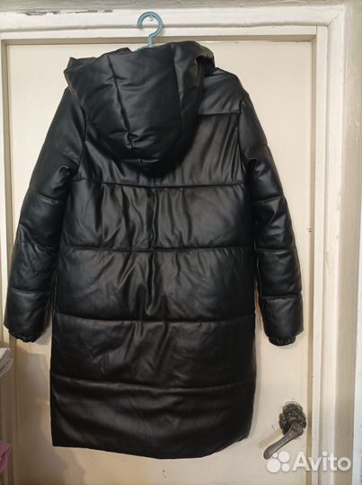 Пуховик зимний женский 44 46 удлиненный