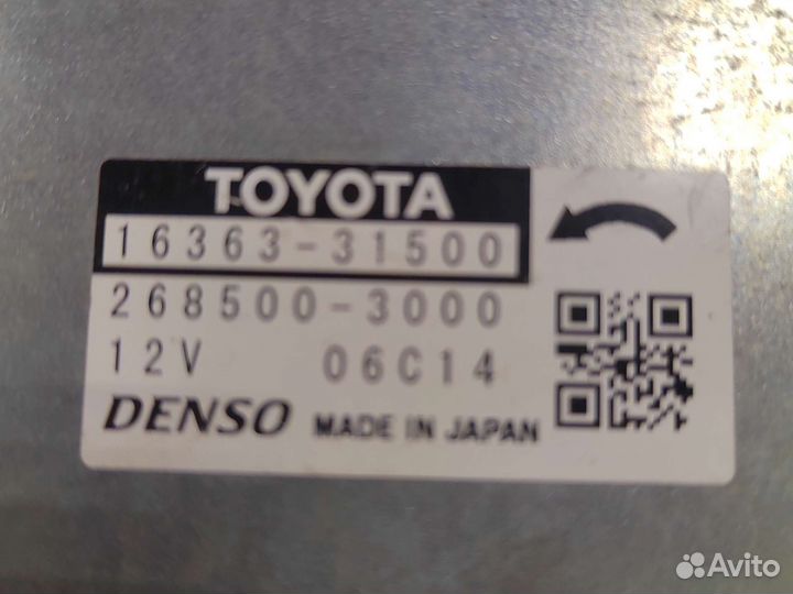 Мотор вентилятора охлаждения toyota