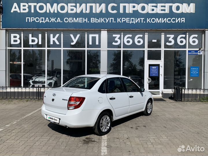 LADA Granta 1.6 МТ, 2018, 87 000 км