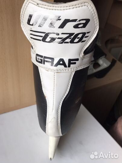 Коньки Graf G-70 размер 9.5 швейцария