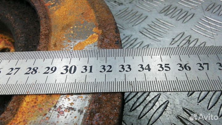 Диск тормозной передний Mitsubishi Pajero 4 2009