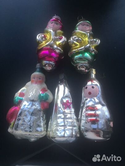 Игрушки на елку СССР