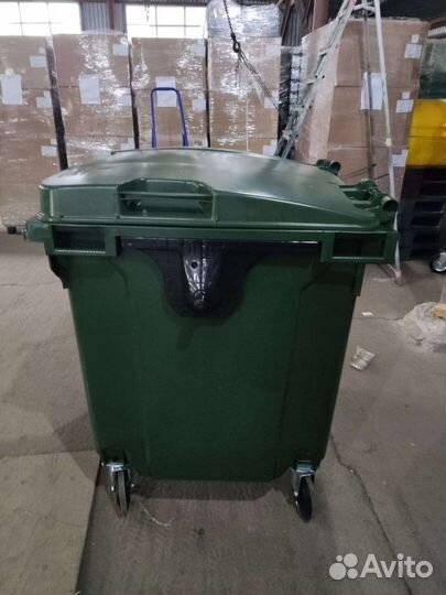 Передвижной мусорный контейнер 1100л