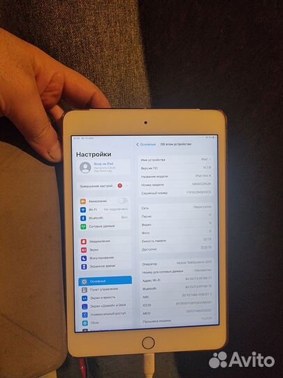 Планшет apple iPad mini 4