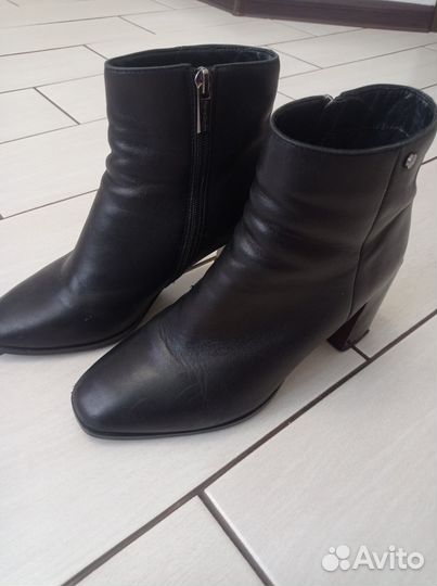 Ботильоны женские кожаные 37 размер