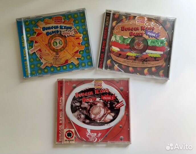 Фигурные CD Burger King Beats