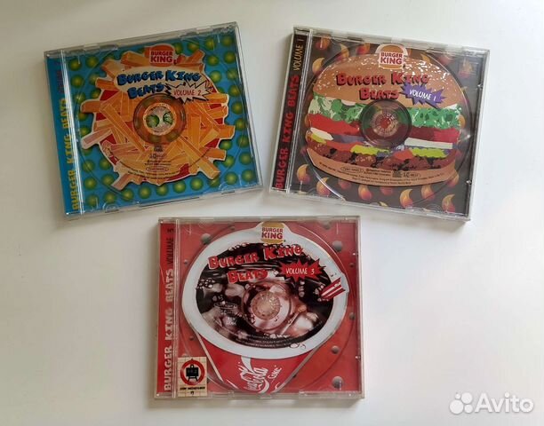 Фигурные CD Burger King Beats