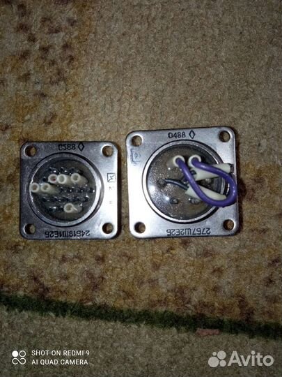 Разъемы радиодетали СССР