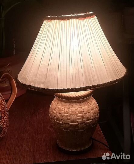 Настольная лампа СССР рабочая