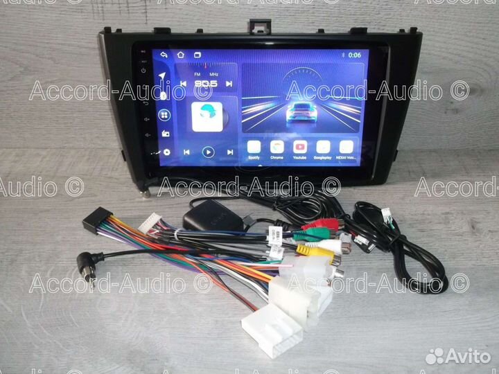 Магнитола 2DIN Toyota Avensis Android 2009-2011г